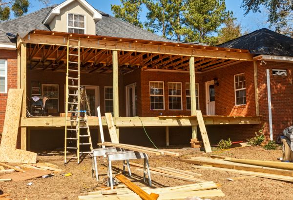Porch Raising in Winter Springs